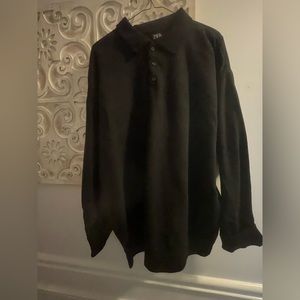 Zara long sleeve polo shirt